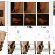 Enhanced Velocity Field Modeling for Gaussian Video Reconstruction
